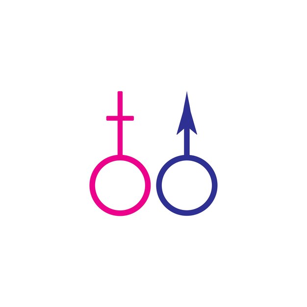 Icône De Genre Logo Vekto