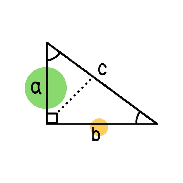 Vecteur icône de géométrie