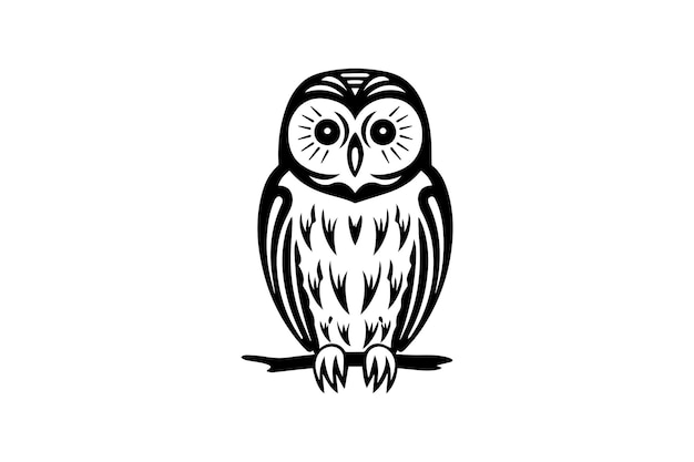 Icône de hibou barrée