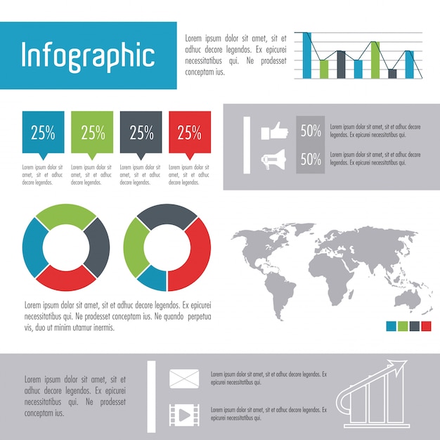 Icône De L'infographie