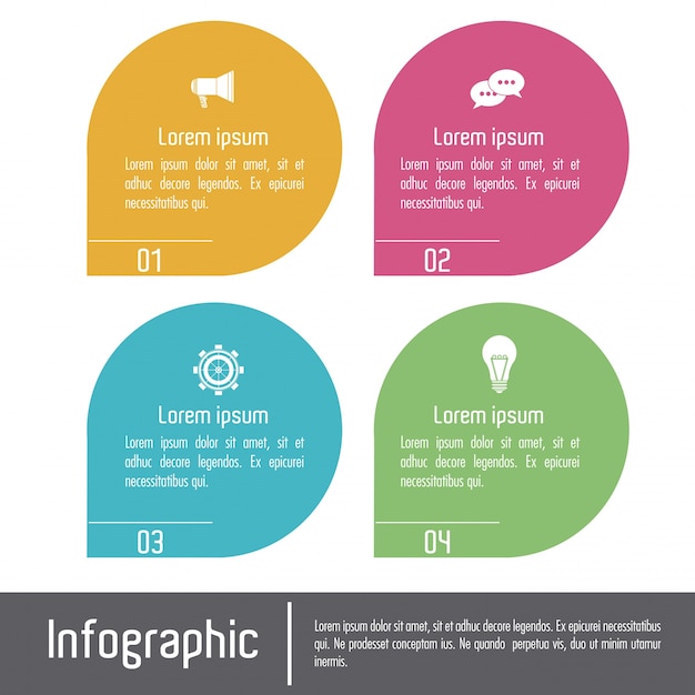 Icône De L'infographie