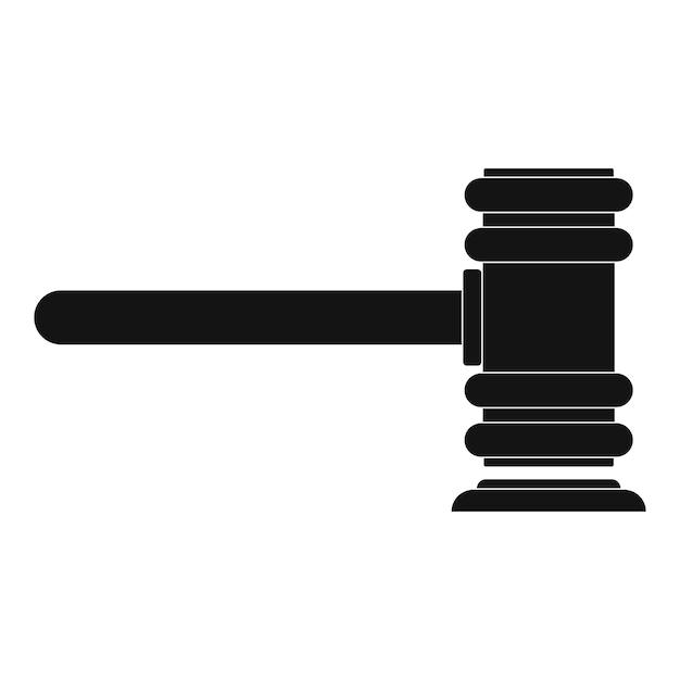 Vecteur icône de la législation illustration simple de l'icône de vecteur de législation pour le web