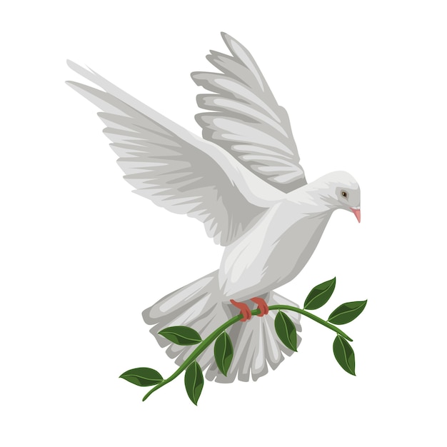 icône de la liberté de la journée mondiale de la paix isolée