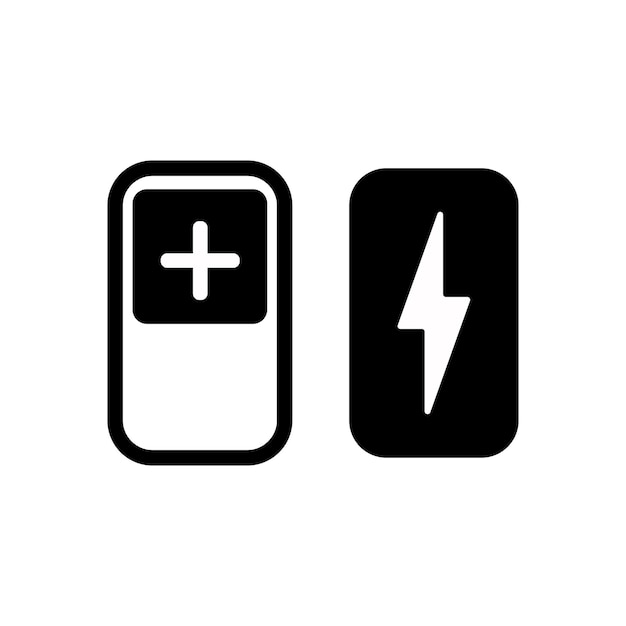 Icône De Ligne De Batterie électrique électricité Haute Tension Câblage De Fil D'alimentation Attention Charge Prise De Courant De Batterie Concept Technologique Icône De Ligne Vectorielle Pour Les Affaires Et La Publicité