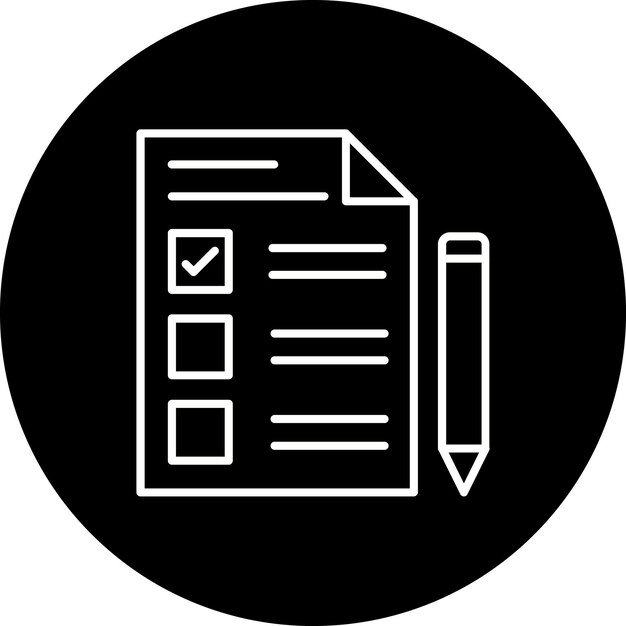 Icône de la liste de contrôle