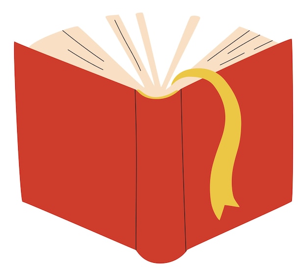 Vecteur icône de livre ouvert symbole de lecture logo de l'éducation isolé sur fond blanc
