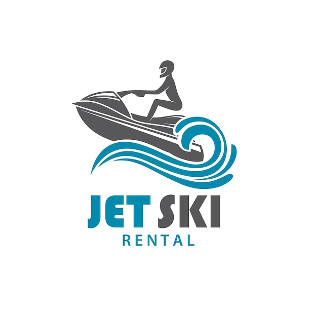 Icône De Location De Jet Ski