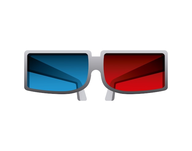 Icône De Lunettes 3d