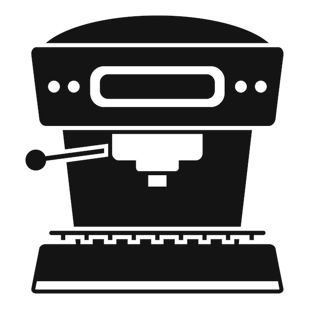 Icône De Machine à Café Expresso Illustration Simple De L'icône Vectorielle De Machine à Café Expresso Pour La Conception De Sites Web Isolée Sur Fond Blanc