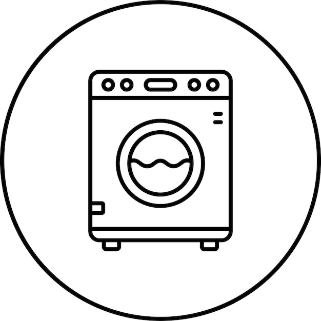 Icône de la machine à laver