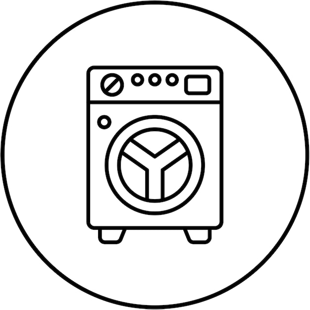 Icône de la machine à laver