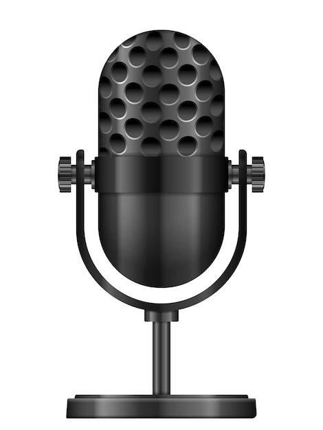 Vecteur icône microphone