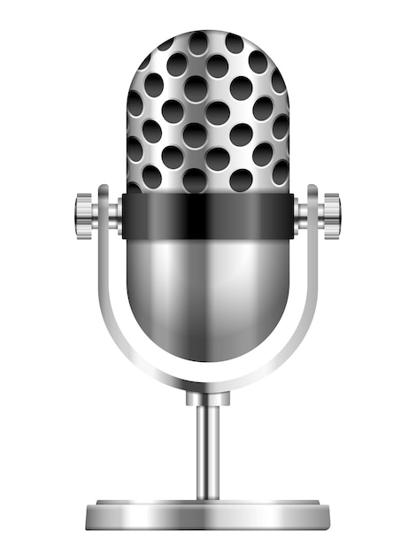 Vecteur icône microphone