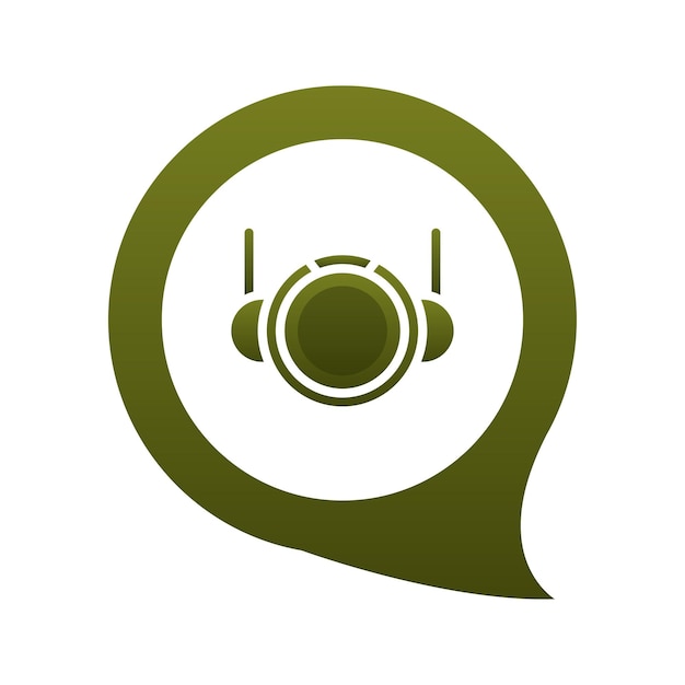 Icône De Modèle De Conception De Logo Dégradé De Chat Astronaute