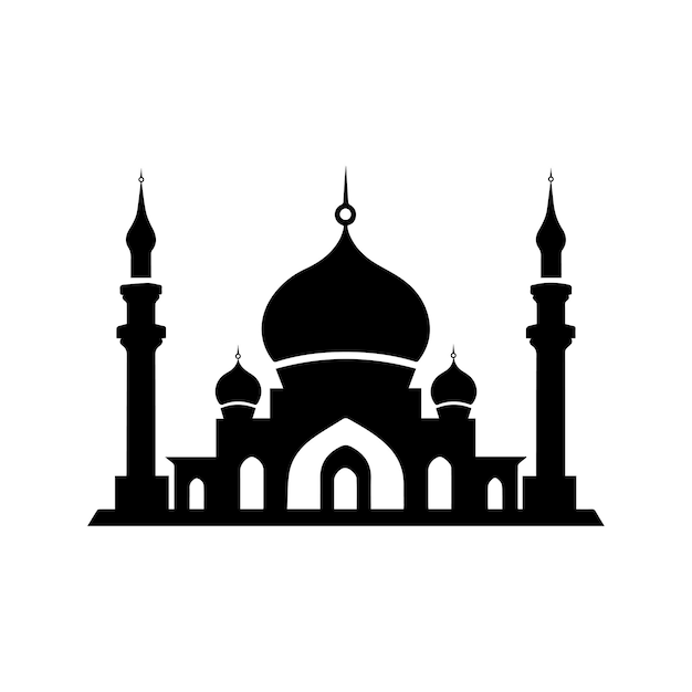 Icône De Mosquée Vecteur D'illustration Plat Pour Le Design Plat
