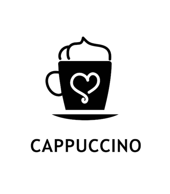 Icône Noire Cappuccino