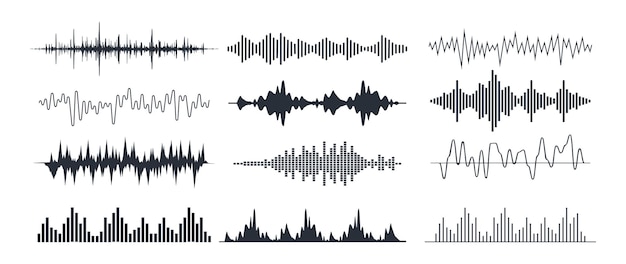icône d'onde audio et sonore