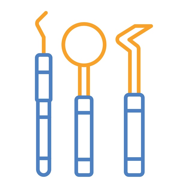 Icône des outils dentaires