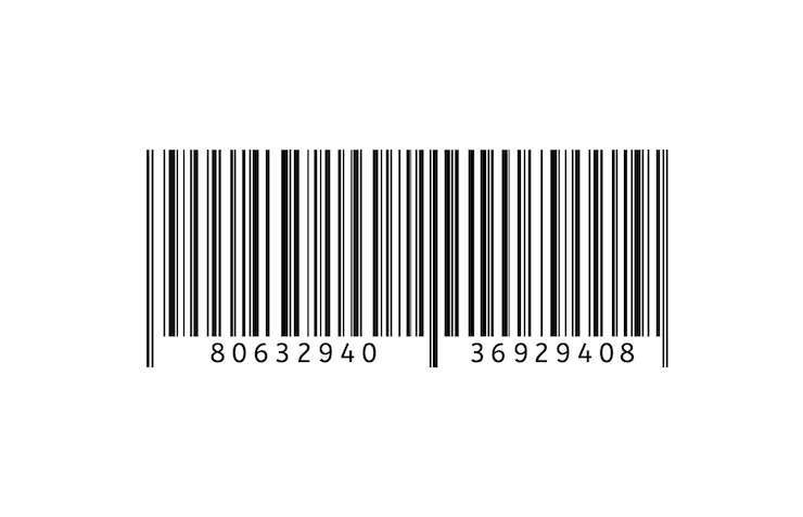 Vecteur icône plate de vecteur de code-barres. signe de code à barres. symbole de fine ligne.