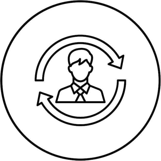 Icône de remarketing