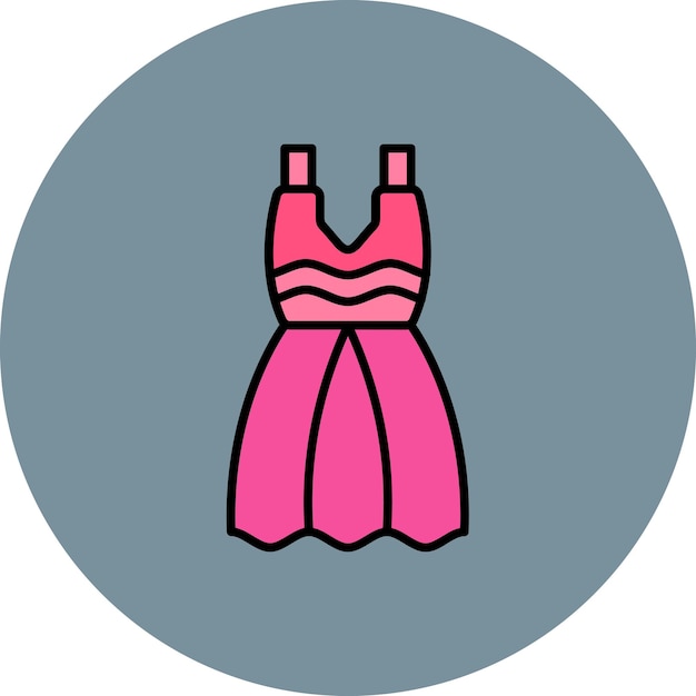 Icône de la robe de mariée