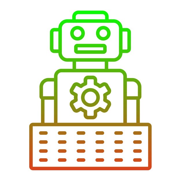 Icône robotique