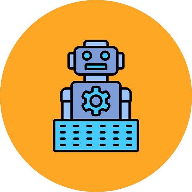 Icône robotique