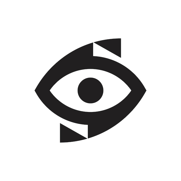 Icône S Logo Oeil