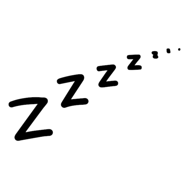 Icône de sommeil Zzz.