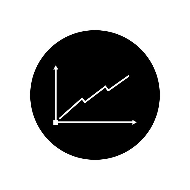icône de statistiques vecteur modèle illustration création de logo