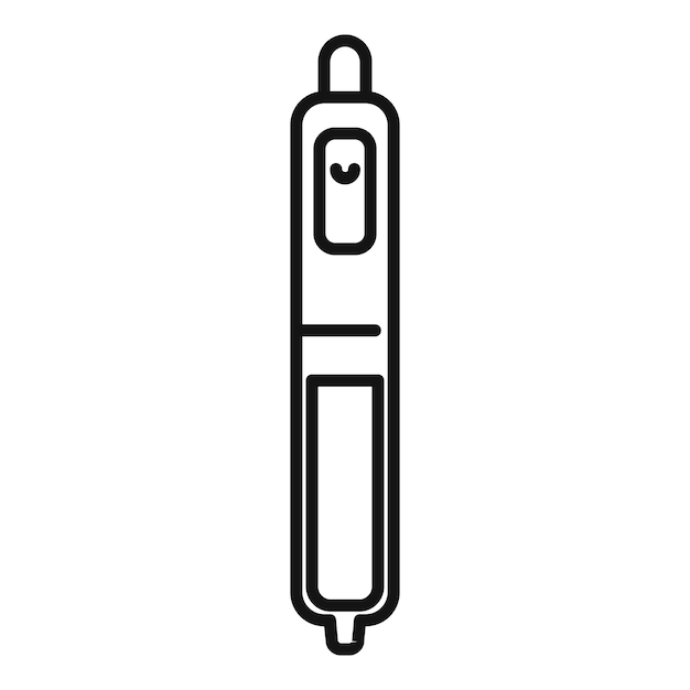 Icône de stylo de marqueur représentant le dessin et la créativité