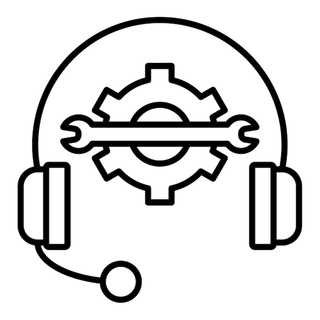 Icône de support technique
