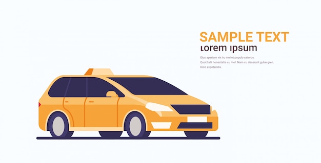Icône De Taxi Voiture Cabine Concept De Service De Transport De Passagers Automobile