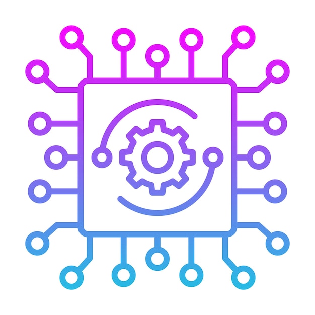 Icône de la technologie