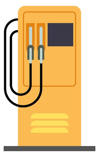 Icône de terminal de station-service Pompe à essence essence