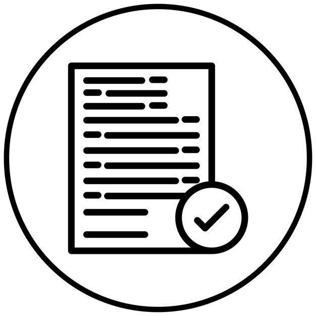 Icône de test du script