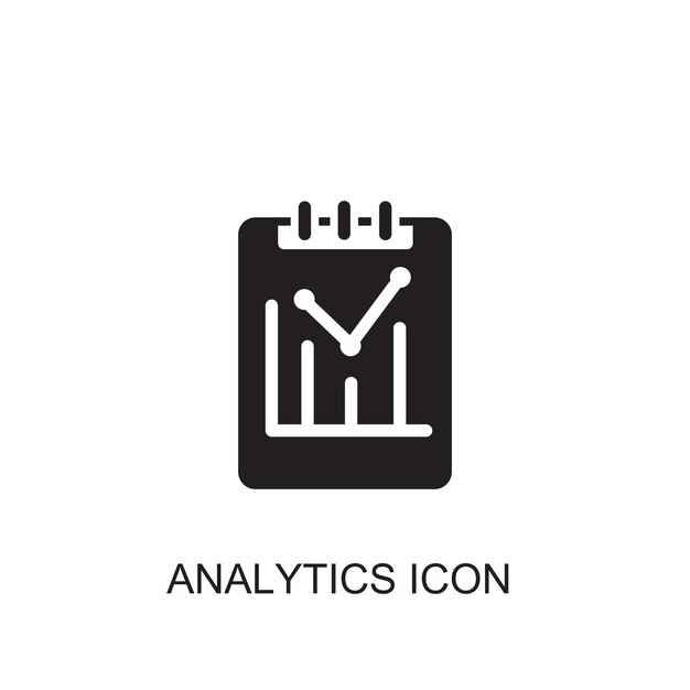 Icône de vecteur d'analyse