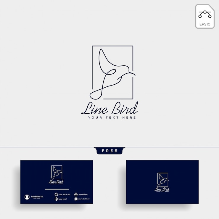 Vecteur icône de vecteur de modèle dove flying bird cosmetic logo