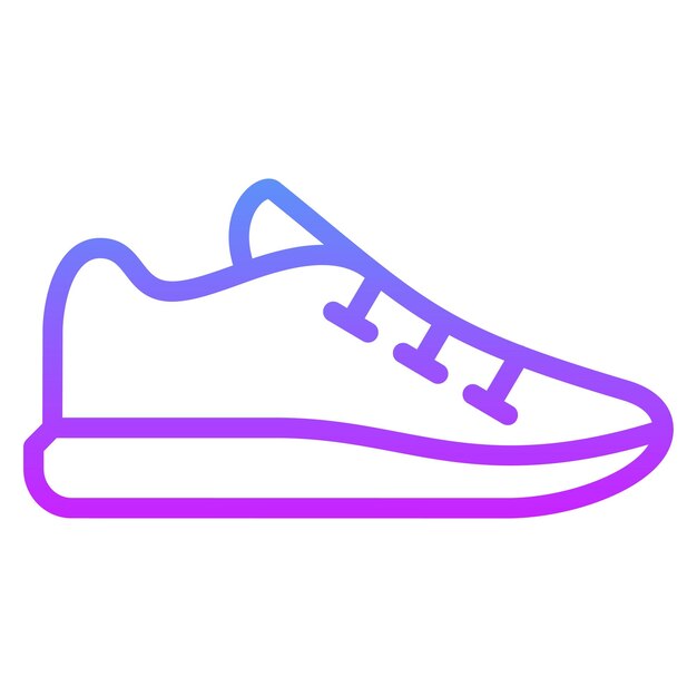 L'icône vectorielle des chaussures de Dubaï est une illustration de l'icône de Dubaï.