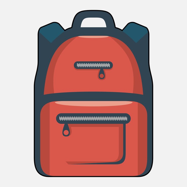 Vecteur icône vectorielle du sac à dos
