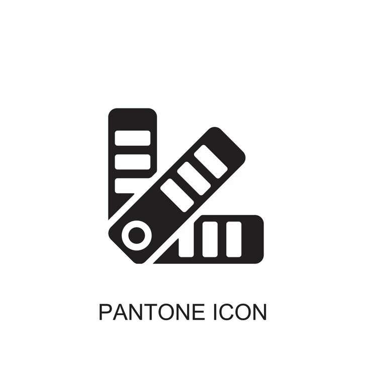 Icône vectorielle Pantone