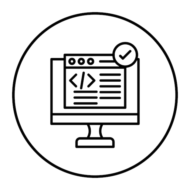 Icône vectorielle d'utilisabilité limitée Peut être utilisée pour un jeu d'icônes sans code