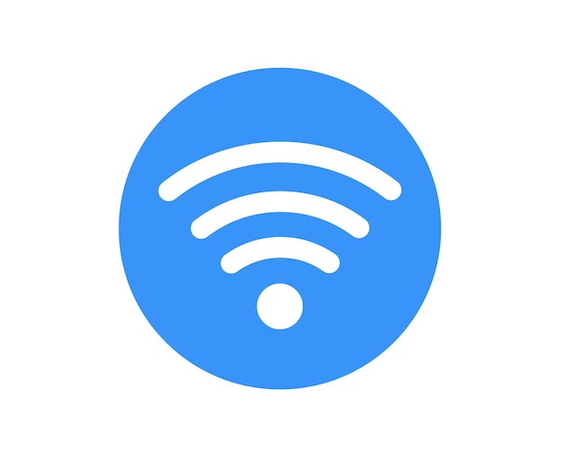 icône wifi et sans fil connexion Internet icône de réseau sans fil Wifi illustration vectorielle