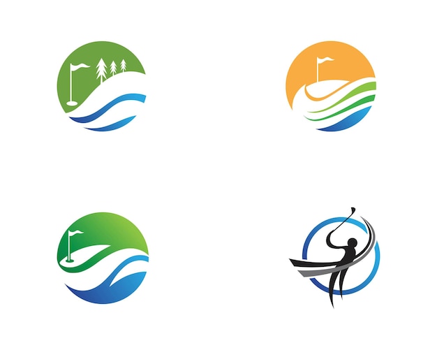 Icônes De Club De Golf Symboles éléments Et Images Vectorielles De Logo