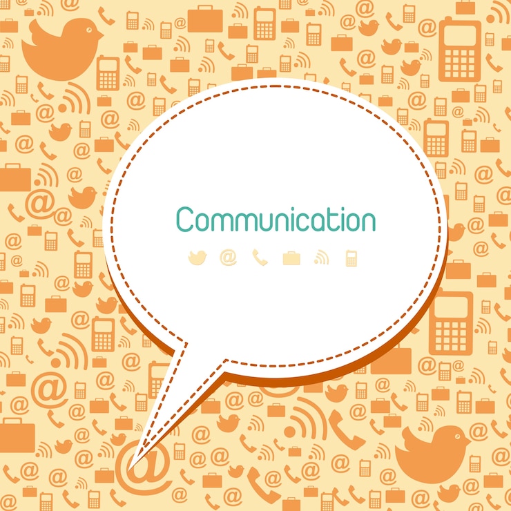 Vecteur icônes de communication