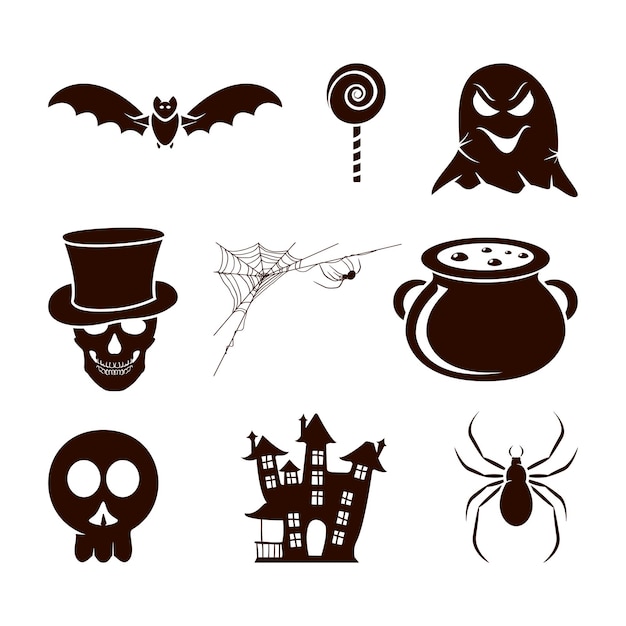 icônes Halloween