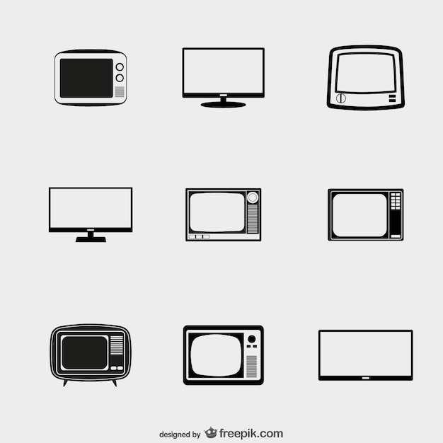 Icônes Pack Tv