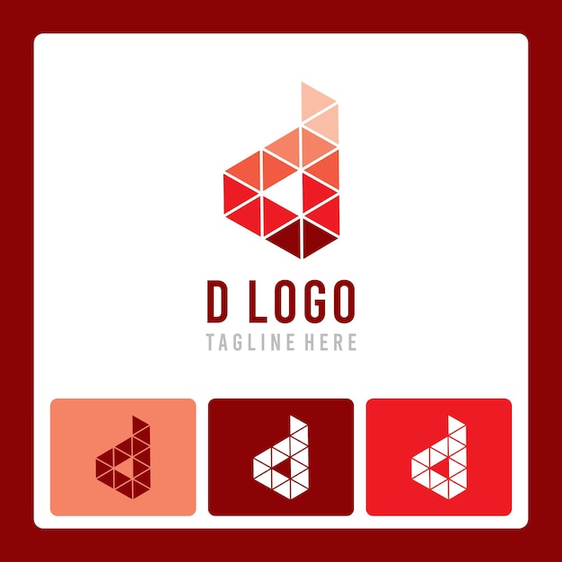 Idée de conception de logo en 3D nouveau style pour votre entreprise