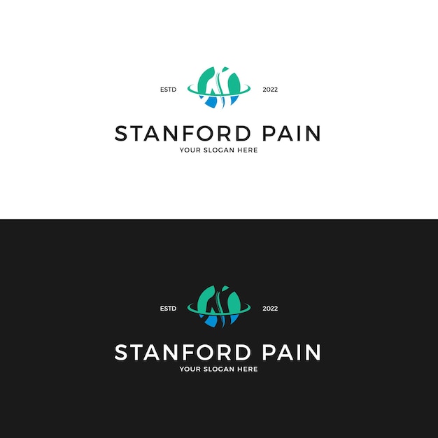 Idée De Conception De Logo De Douleur
