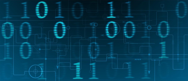 Idée de fond de données technologiques de solution commerciale globale